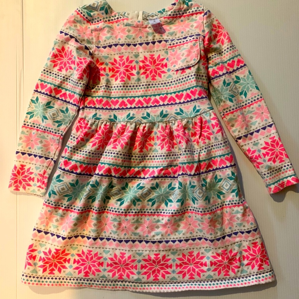 Girls winter dress